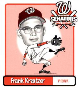 1998 Washington Senators 1969 Reunion #19 Frank Kreutzer Front