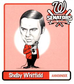 1998 Washington Senators 1969 Reunion #21 Shelby Whitfield Front
