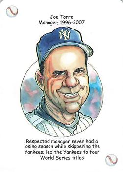2012 Hero Decks New York Yankees Baseball Heroes Playing Cards (7th Edition) #NNO Joe Torre Front