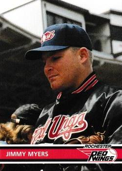 1995 Rochester Red Wings #26 Jimmy Myers Front