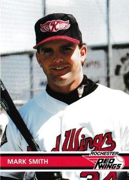 1995 Rochester Red Wings #35 Mark Smith Front