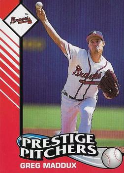 1993 Kenner Starting Lineup Cards Extended Series #505392 Greg Maddux Front