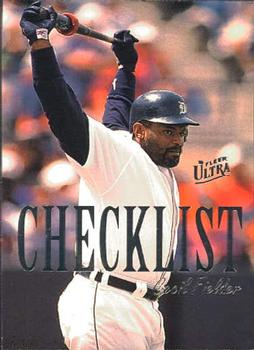 1996 Ultra - Checklists (Series Two) #2 Cecil Fielder Front