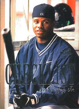 1996 Ultra - Checklists (Series Two) #3 Ken Griffey, Jr. Front