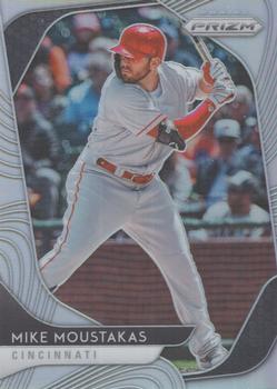 2020 Panini Prizm - Silver Prizm #23 Mike Moustakas Front