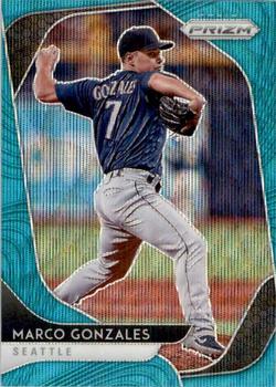 2020 Panini Prizm - Teal Wave Prizm #45 Marco Gonzales Front