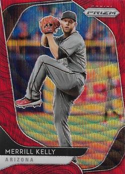 2020 Panini Prizm - Red Wave Prizm #222 Merrill Kelly Front