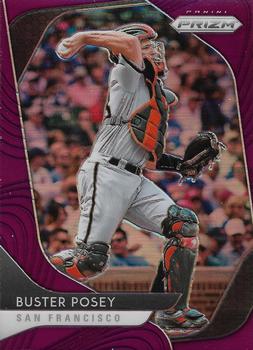2020 Panini Prizm - Pink Prizm #34 Buster Posey Front
