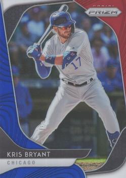 2020 Panini Prizm - Red, White and Blue Prizm #9 Kris Bryant Front