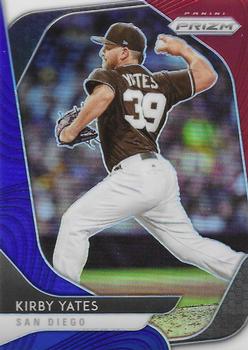 2020 Panini Prizm - Red, White and Blue Prizm #21 Kirby Yates Front