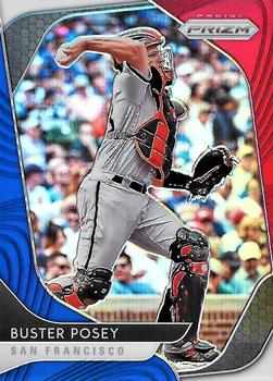 2020 Panini Prizm - Red, White and Blue Prizm #34 Buster Posey Front