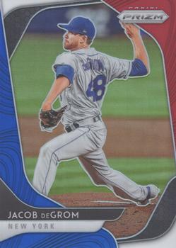 2020 Panini Prizm - Red, White and Blue Prizm #35 Jacob deGrom Front