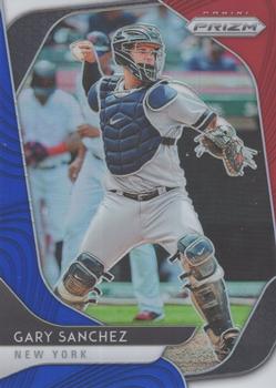 2020 Panini Prizm - Red, White and Blue Prizm #82 Gary Sanchez Front