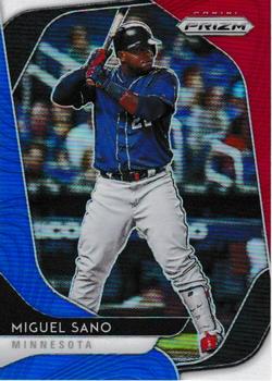 2020 Panini Prizm - Red, White and Blue Prizm #109 Miguel Sano Front