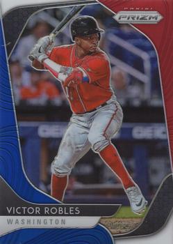 2020 Panini Prizm - Red, White and Blue Prizm #182 Victor Robles Front