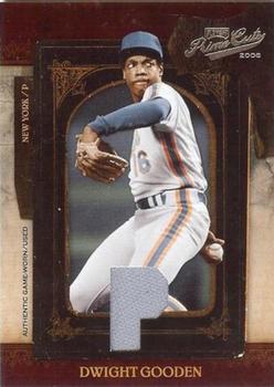 2008 Playoff Prime Cuts - Jersey Position #21 Dwight Gooden Front