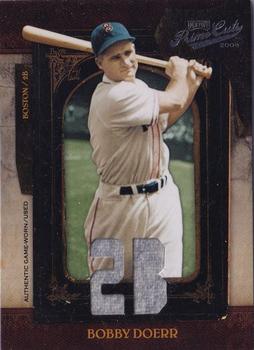 2008 Playoff Prime Cuts - Jersey Position #9 Bobby Doerr Front
