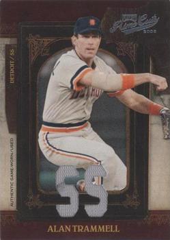 2008 Playoff Prime Cuts - Jersey Position #2 Alan Trammell Front