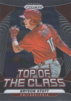 2020 Panini Prizm - Top of The Class #TOC-14 Bryson Stott Front