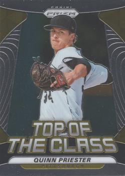 2020 Panini Prizm - Top of The Class #TOC-18 Quinn Priester Front