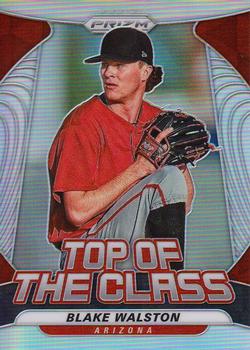 2020 Panini Prizm - Top of The Class Silver Prizm #TOC-26 Blake Walston Front