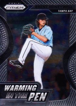 2020 Panini Prizm - Warming in the Pen #WIP-7 Brent Honeywell Front