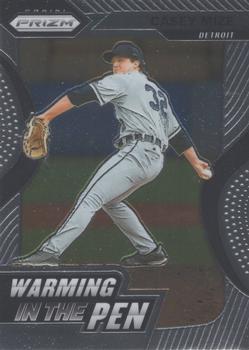 2020 Panini Prizm - Warming in the Pen #WIP-10 Casey Mize Front