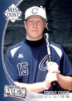 2010 Juco World Series Southern Nevada Coyotes #NNO Trent Cook Front