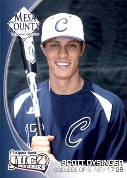 2010 Juco World Series Southern Nevada Coyotes #NNO Scott Dysinger Front