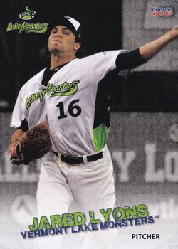 2015 Choice Vermont Lake Monsters #23 Jared Lyons Front
