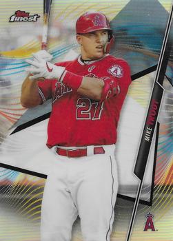 2020 Finest - Refractor #1 Mike Trout Front