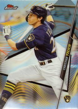 2020 Finest - Refractor #100 Christian Yelich Front