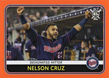 2020 Topps Big League - Orange #4 Nelson Cruz Front