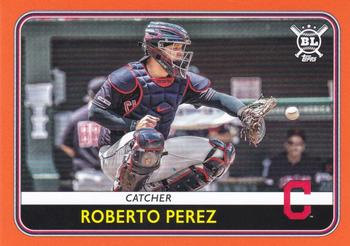 2020 Topps Big League - Orange #17 Roberto Perez Front
