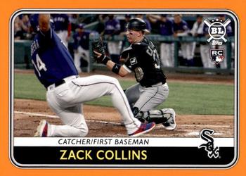 2020 Topps Big League - Orange #34 Zack Collins Front