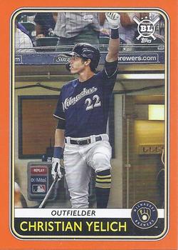 2020 Topps Big League - Orange #57 Christian Yelich Front