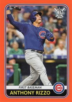 2020 Topps Big League - Orange #72 Anthony Rizzo Front