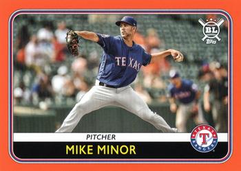 2020 Topps Big League - Orange #76 Mike Minor Front