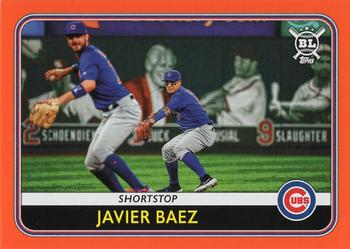2020 Topps Big League - Orange #93 Javier Baez Front