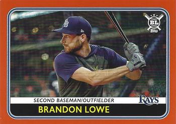 2020 Topps Big League - Orange #157 Brandon Lowe Front