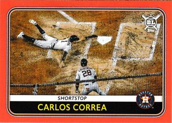2020 Topps Big League - Orange #189 Carlos Correa Front