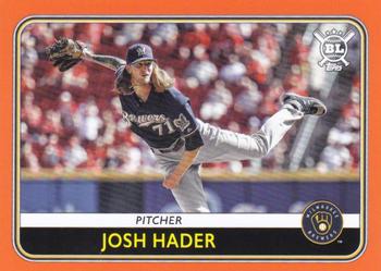 2020 Topps Big League - Orange #194 Josh Hader Front