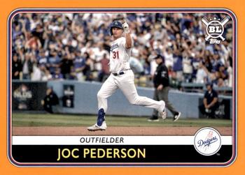 2020 Topps Big League - Orange #222 Joc Pederson Front