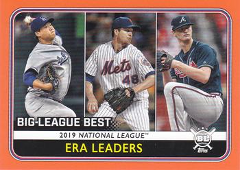 2020 Topps Big League - Orange #254 Mike Soroka / Jacob deGrom / Hyun-Jin Ryu Front