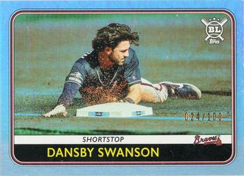 2020 Topps Big League - Rainbow Foil #129 Dansby Swanson Front