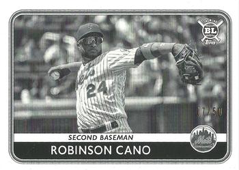 2020 Topps Big League - Black and White #95 Robinson Cano Front