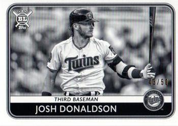2020 Topps Big League - Black and White #167 Josh Donaldson Front