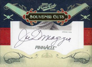 2008 Playoff Prime Cuts - Souvenir Cuts #98 Joe DiMaggio Front