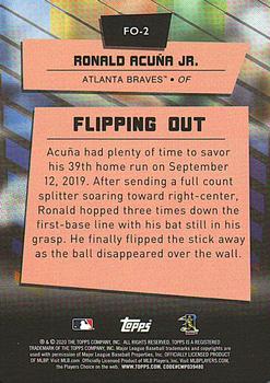 2020 Topps Big League - Flipping Out #FO-2 Ronald Acuña Jr. Back