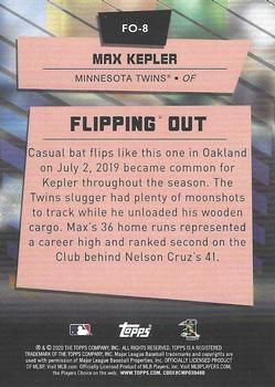 2020 Topps Big League - Flipping Out #FO-8 Max Kepler Back